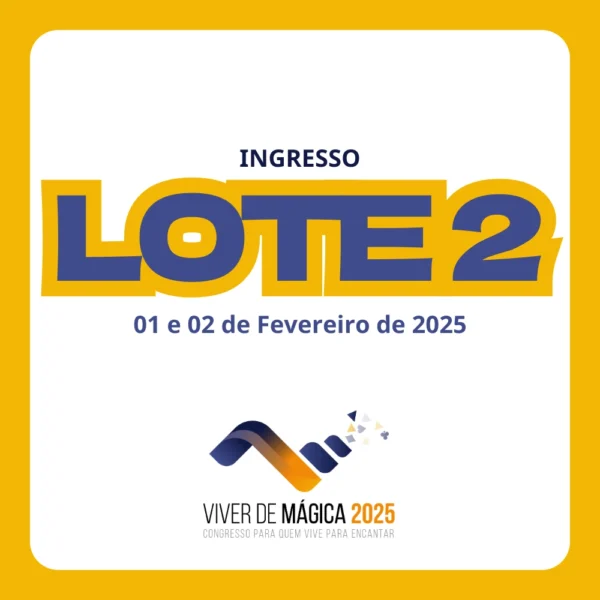 Ingresso VDM 2025 - lote 2