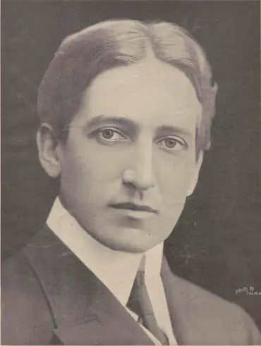 Retrato de Howard Thurston, ilusionista da Era de Ouro da mágica